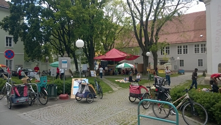 Der St.-Andrä-Platz in Graz